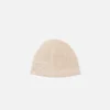 The Atelier beanie Jacquard logo beanie
