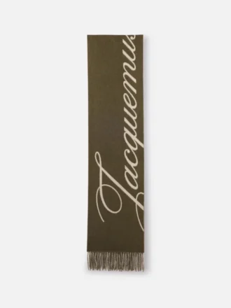The Atelier scarf Long scarf with logo