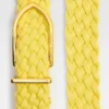 The Bambino belt Braided signature-buckle belt