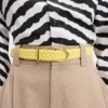 The Bambino belt Braided signature-buckle belt