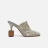 The Bisou mules Geometric-heel mules