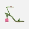 The Bisou sandals Geometric heel sandals