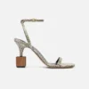 The Bisou sandals Geometric heel sandals