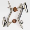 The Bisou sandals Geometric heel sandals