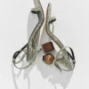 The Bisou sandals Geometric heel sandals