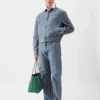 The Canevas de-Nîmes denim jacket Zipped denim jacket