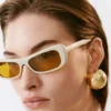 The Capri sunglasses Rectangular cat-eye sunglasses