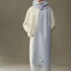 The Carro scarf Long fringe scarf