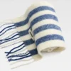 The Carro scarf Striped jacquard scarf