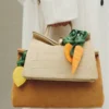The lemon Knotted lemon-shaped bag charm