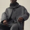The Citta coat Long belted coat