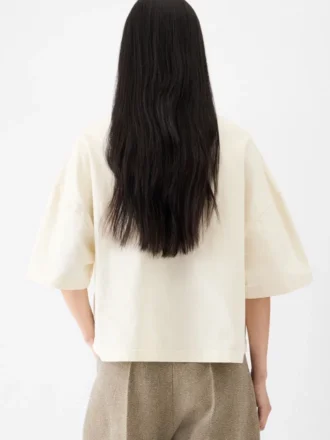 The Corto t-shirt Boxy embroidered t-shirt