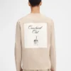 The Courchevel t-shirt Long-sleeved logo t-shirt – sold exclusively online and in our Courchevel boutique