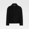 The cropped coat Minimal boxy jacket