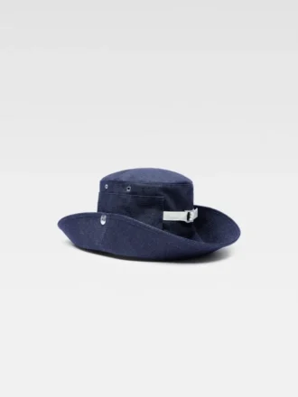 The de-Nîmes denim bucket hat Stitched bucket hat