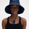 The de-Nîmes denim bucket hat Stitched bucket hat