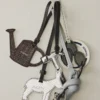 The donkey Donkey-shaped bag charm