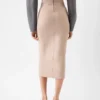 The Doppio knit skirt Knit pencil skirt