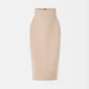 The Doppio knit skirt Knit pencil skirt