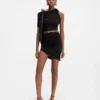 The Drapeado mini skirt Draped mini skirt
