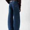 The Espiral de-Nîmes denim pants Twisted-seam jeans