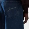 The Espiral de-Nîmes denim pants Twisted-seam jeans