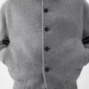 The Feltro bomber jacket Short bomber coat