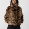 The Fernando jacket Faux leopard jacket
