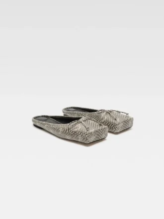 The flat Ballet mules Ballerina mules
