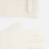 The Gros Grain gloves Grosgrain logo gloves