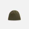 The J beanie Ribbed knit beanie