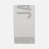 The Jacquemus scarf Fringe logo scarf