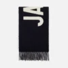 The Jacquemus scarf Fringe logo scarf