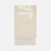 The Jacquemus scarf Fringe logo scarf