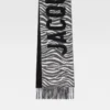 The Jacquemus scarf Fringe logo scarf
