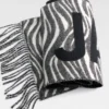 The Jacquemus scarf Fringe logo scarf