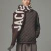 The Jacquemus scarf Fringe logo scarf