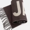 The Jacquemus scarf Fringe logo scarf