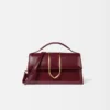 The large Bambino Cross-body metal flap bag