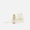 The large Bambino Cross-body metal flap bag