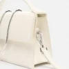 The large Bambino Cross-body metal flap bag