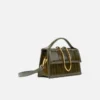 The large Bambino Metal flap bag