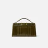 The large Bambino Metal flap bag