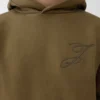 The Logo hoodie Hoodie with embroidered logos