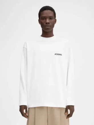 The London address long-sleeve t-shirt Long sleeve t-shirt with printed address and logo – sold exclusively online and in our London store