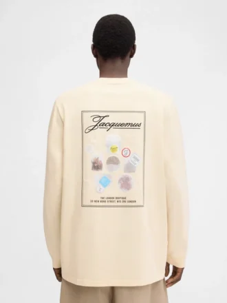 The London t-shirt Long-sleeved logo t-shirt – sold exclusively online and in our London store