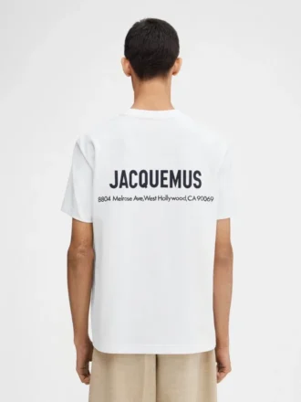 The Los Angeles address t-shirt Short-sleeved t-shirt with printed address and logo – sold exclusively online and in our Los Angeles store