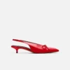 The low Cubisto slingbacks Sling-back kitten heels