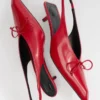 The low Cubisto slingbacks Sling-back kitten heels