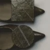 The low Duelo slingbacks Circle and square kitten heels